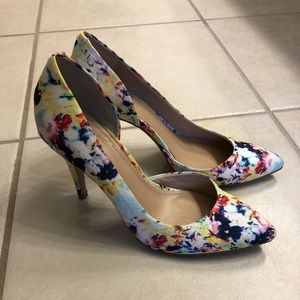 Vince Camino Floral Heels
